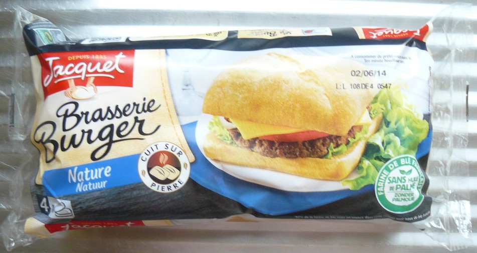 4 PAINS BRASSERIE BURGER NATURE