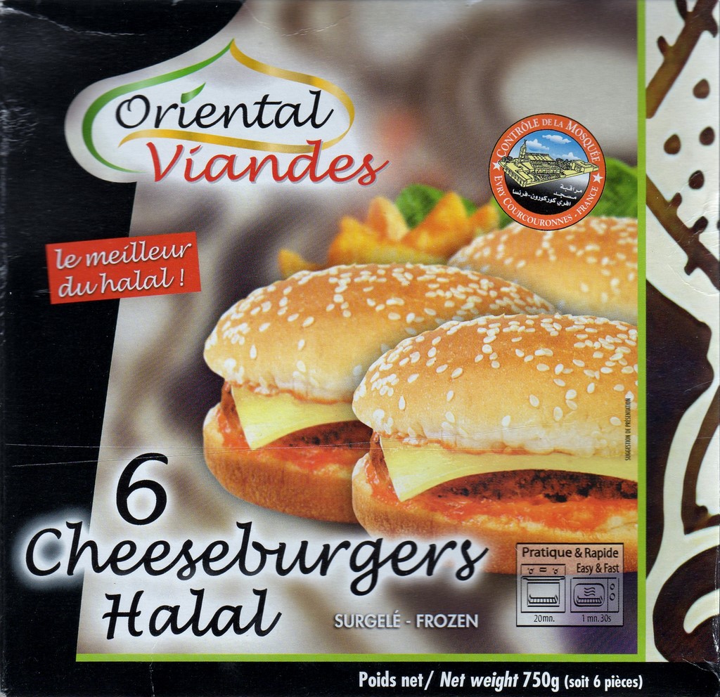 CHEESEBURGERS HALAL (X6)