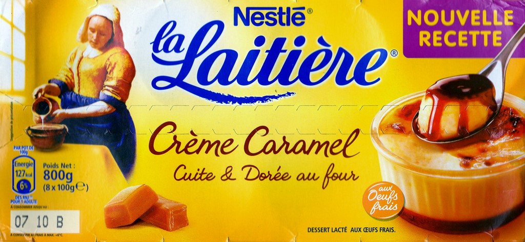 8 POTS CRÈME CARAMEL