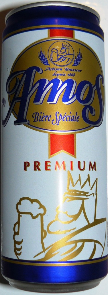 BIÈRE BLONDE 5,5% ALC 33cl - AMOS