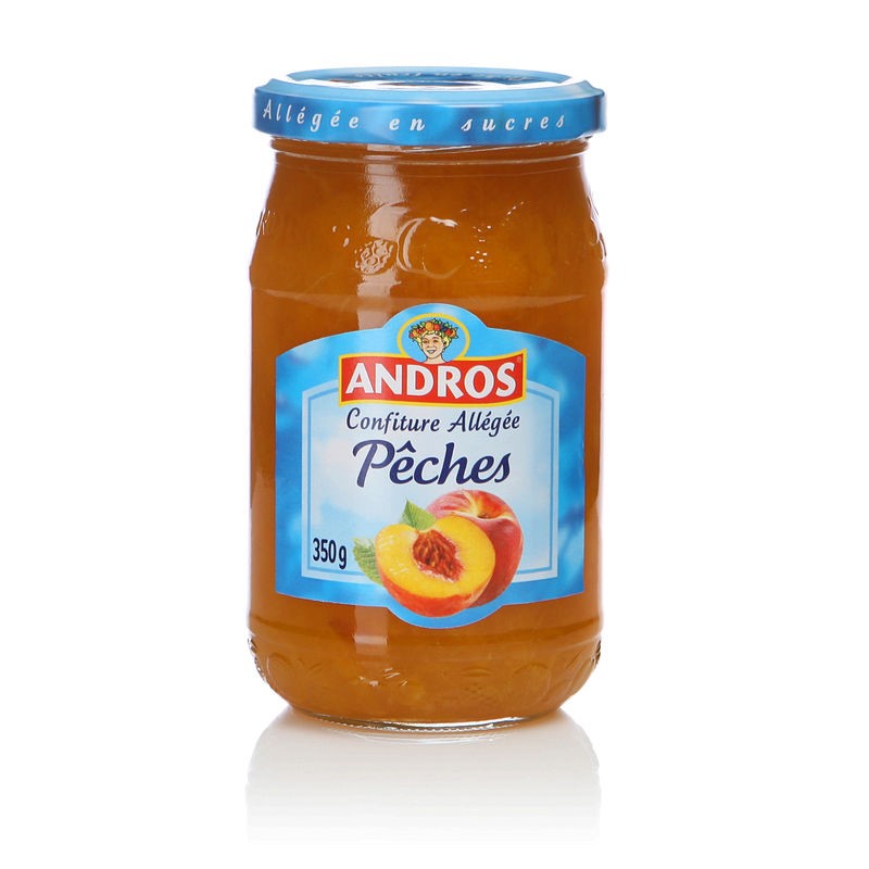CONFITURE ALLÉGÉE PÊCHES 350g