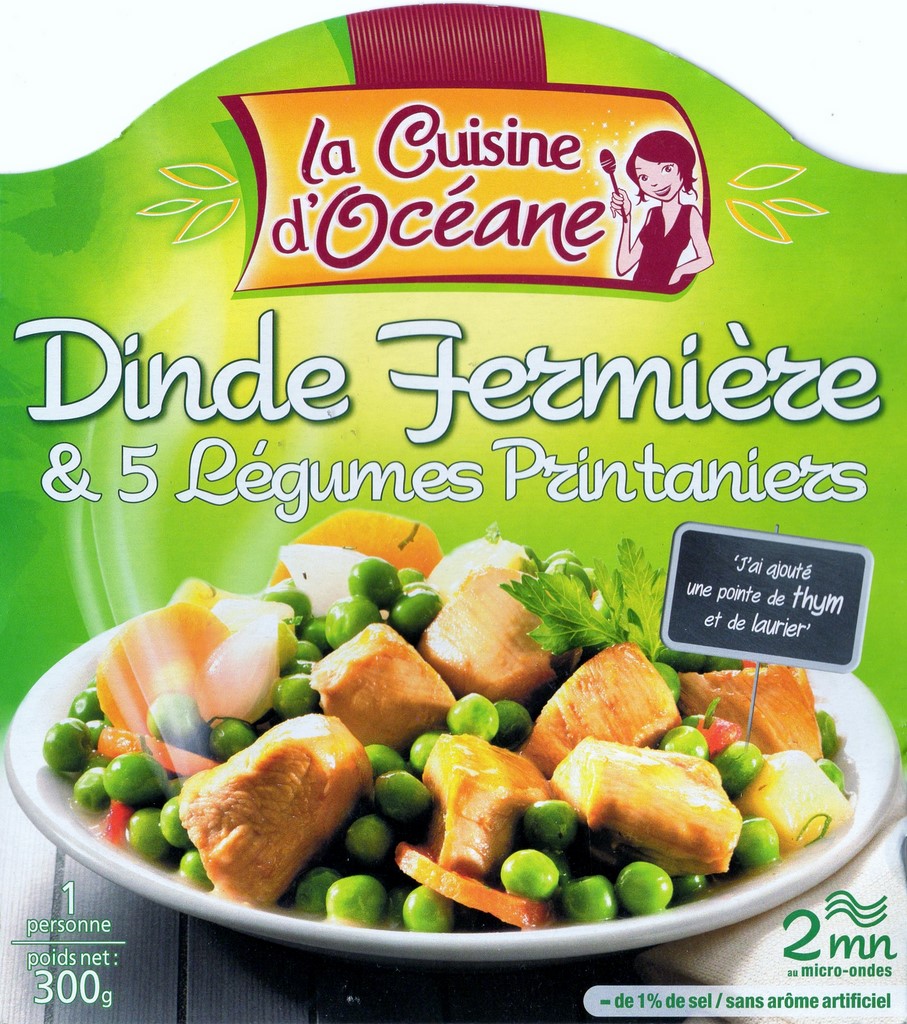 DINDE FERMIÈRE & 5 LÉGUMES PRINTANIERS