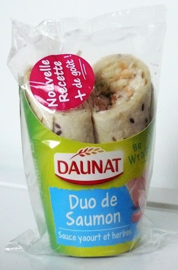 WRAPPY DUO DE SAUMON SAUCE YAOURT ET HERBES 190g