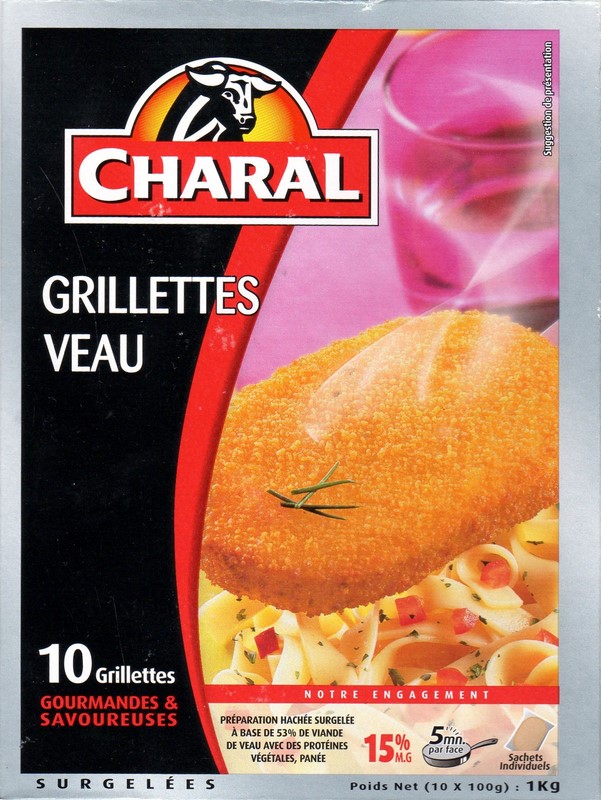 GRILLETTES DE VEAU (X10)