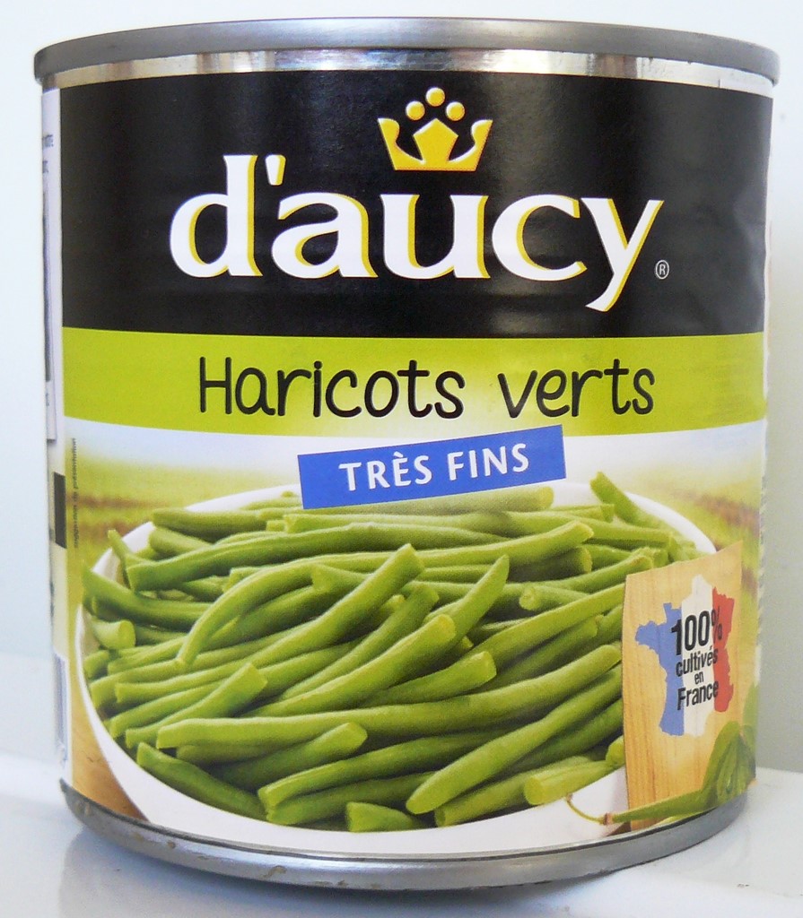 HARICOTS VERTS TRÈS FINS 400g