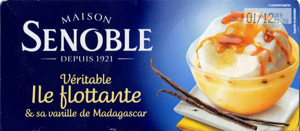 ILE FLOTTANTE & VANILLE DE MADAGASCAR (2 Pots)