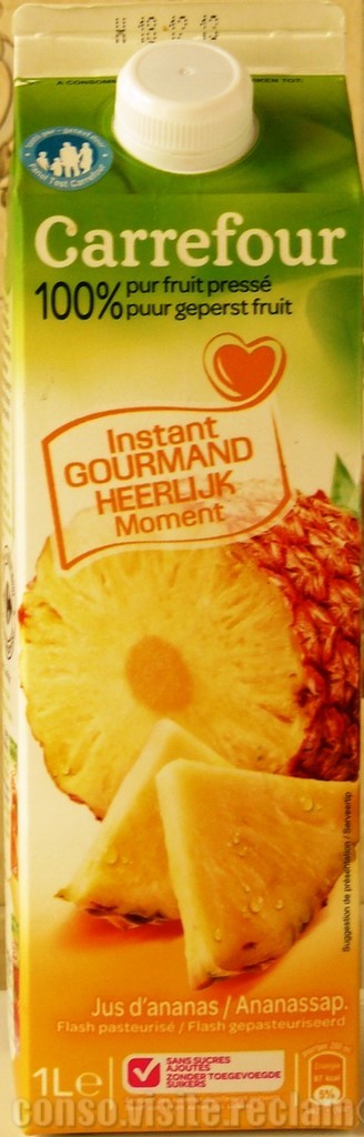 JUS D'ANANAS 1 L
