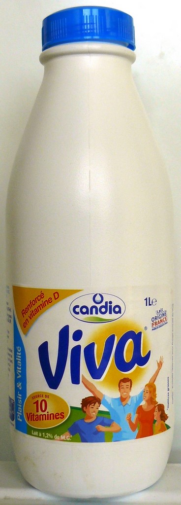 LAIT DEMI-ÉCRÉMÉ VIVA 1 L