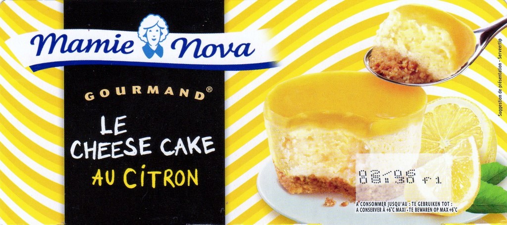 LE CHEESE CAKE AU CITRON (2x100g)