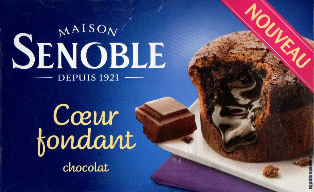 LE COEUR FONDANT AU CHOCOLAT