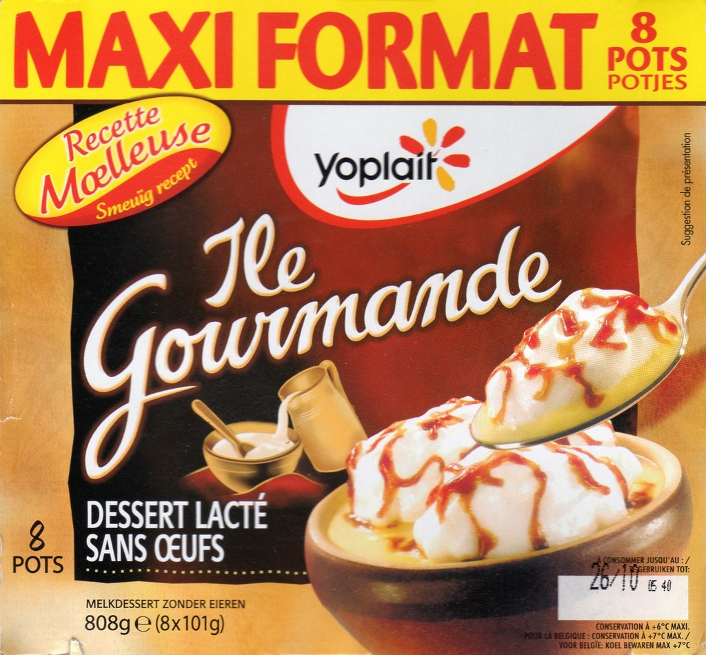 ÎLE GOURMANDE (X8) 808g