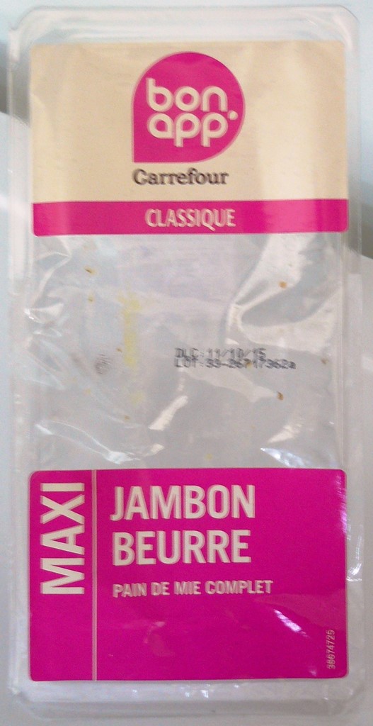 MAXI JAMBON BEURRE PAIN DE MIE COMPLET 200g