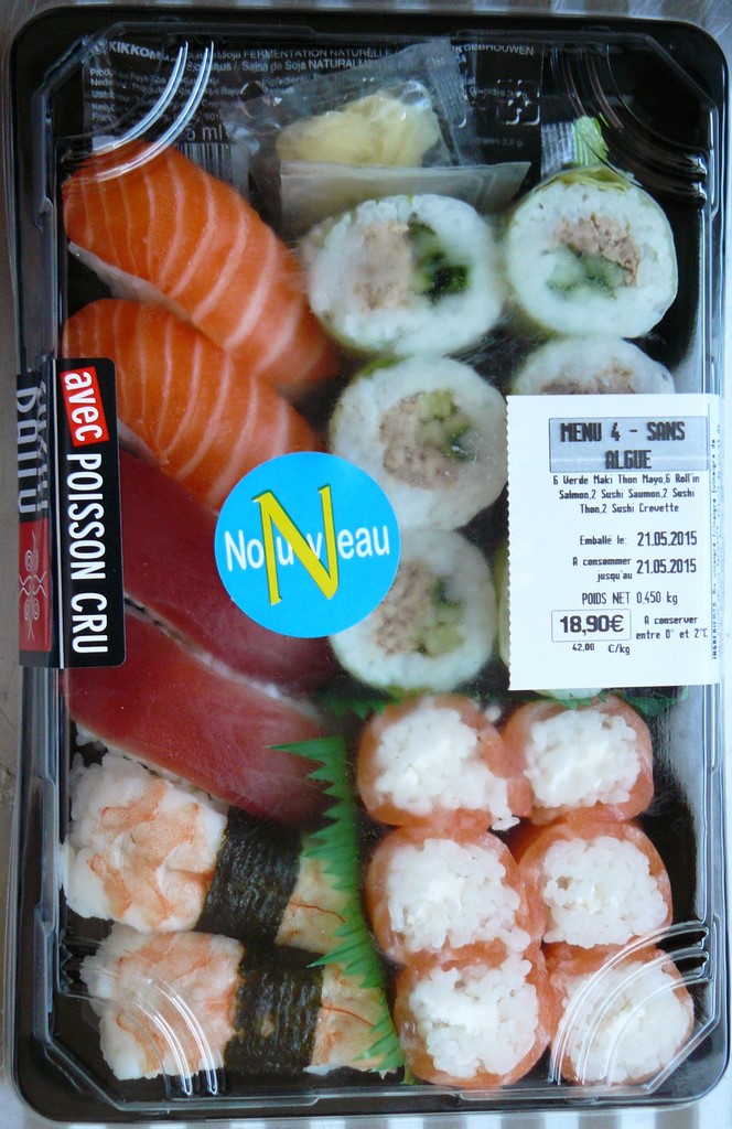 MENU 4 - SANS ALGUE 450g