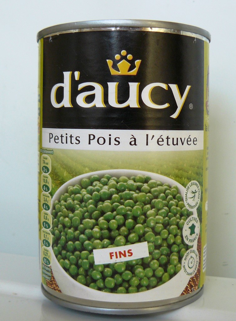 PETITS POIS À L'ÉTUVÉE FINS 400g