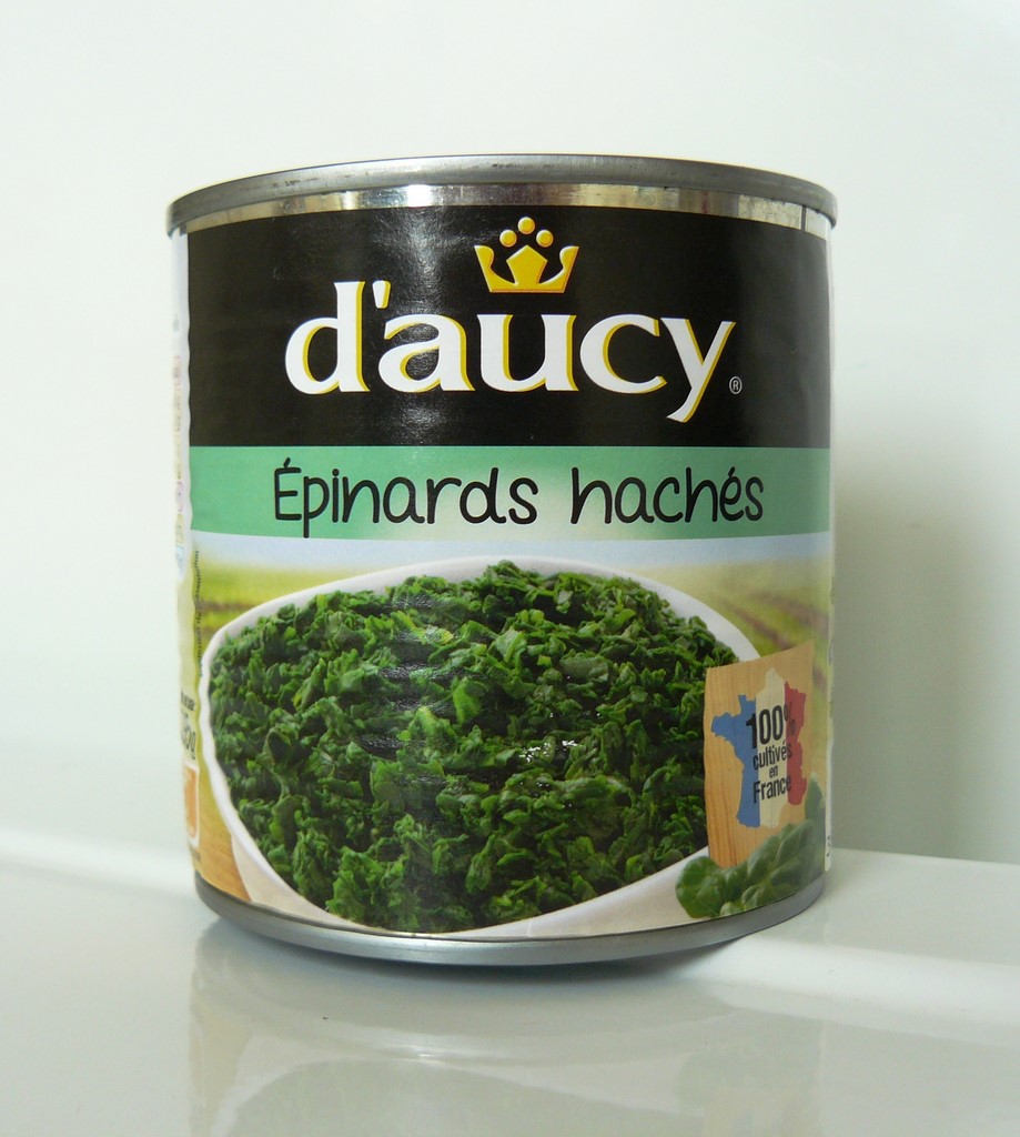 ÉPINARDS HACHÉS 395g