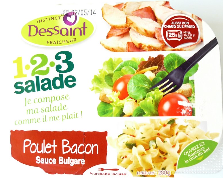 POULET BACON SAUCE BULGARE 280g