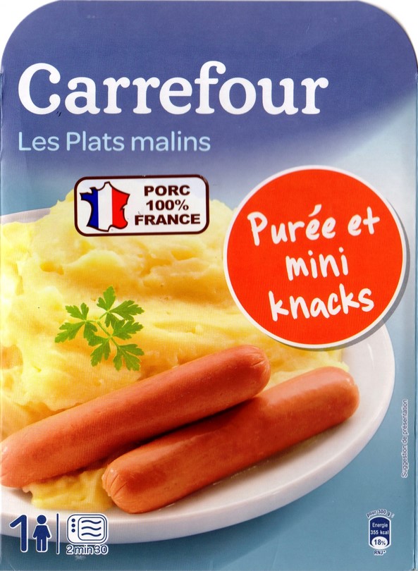 PURÉE ET MINI KNACKS