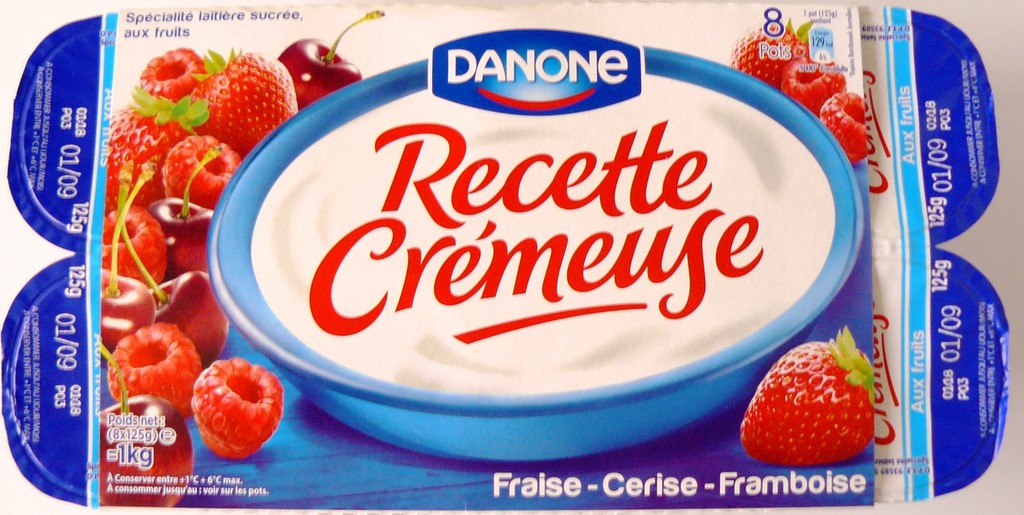 8 POTS - RECETTE CRÉMEUSE FRAISE-CERISE-FRAMBOISE