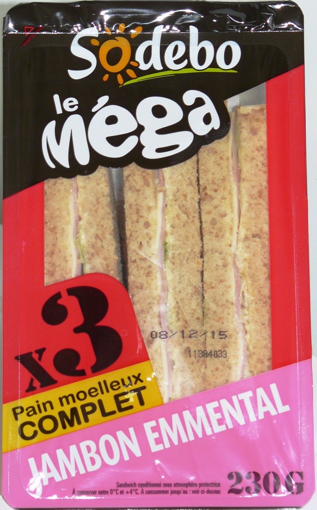 SANDWICH JAMBON BEURRE 230g