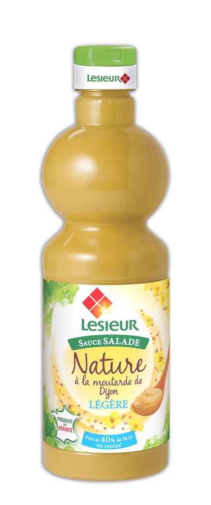 SAUCE SALADE NATURE À LA MOUTARDE DE DIJON 50cl