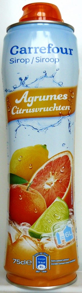 SIROP AGRUMES 75cl