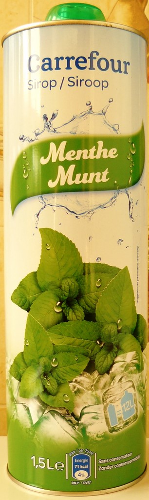 SIROP DE MENTHE 1,5 L
