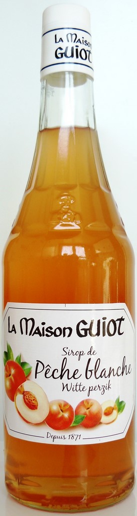 SIROP DE PÊCHE BLANCHE 70cl
