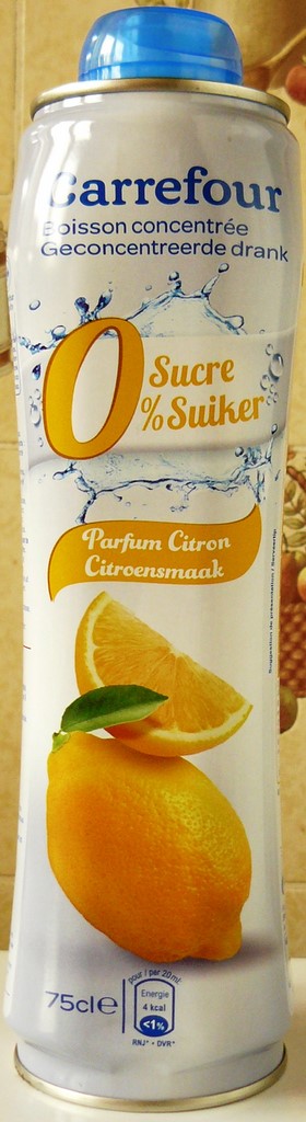 SIROP PARFUM CITRON 75cl