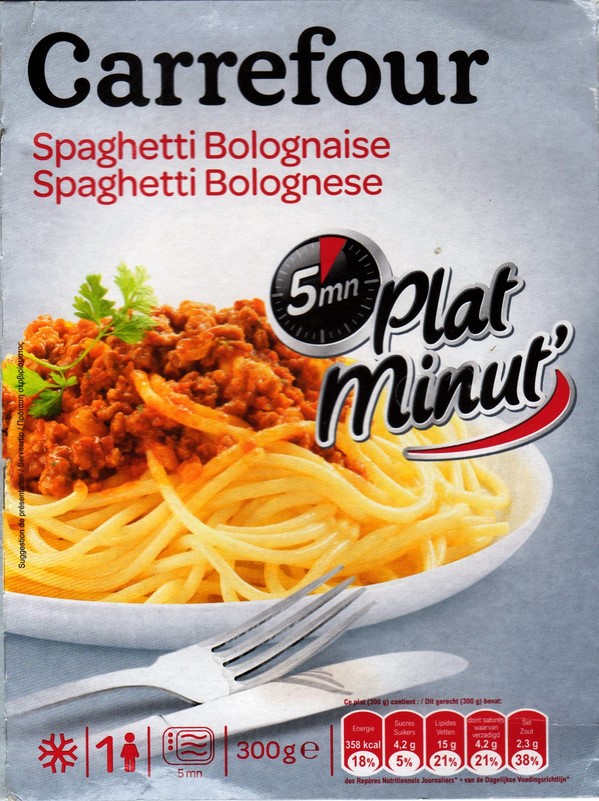 SPAGHETTI BOLOGNAISE 300g