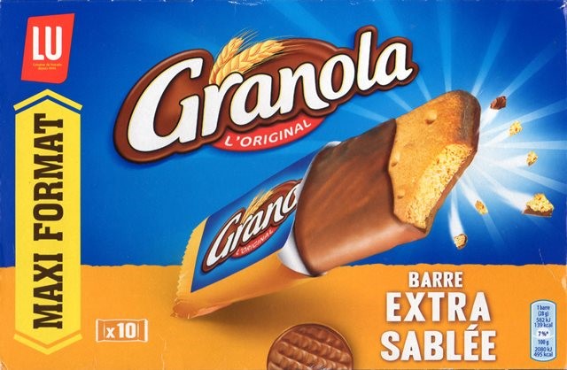 BARRE EXTRA SABLÉE (X10) 280g