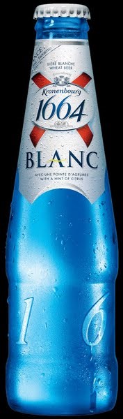 BIÈRES BLANCHE AROMATISÉE CITRON ET CORIANDRE 1664 5% ALC 25 Cl