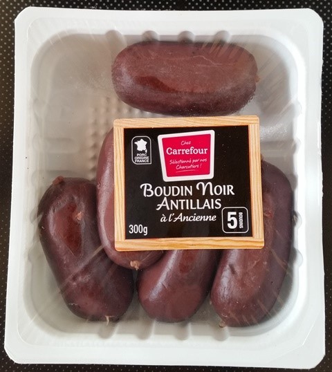 BOUDIN NOIR ANTILLAIS 300g