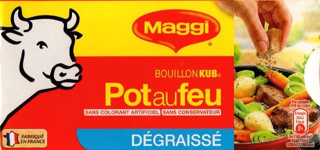 BOUILLON KUB POT AU FEU 129,6g