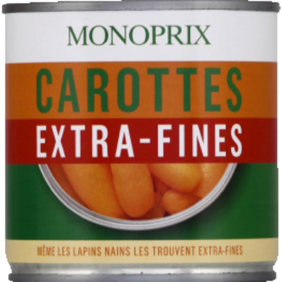 CAROTTES EXTRA-FINES 200g