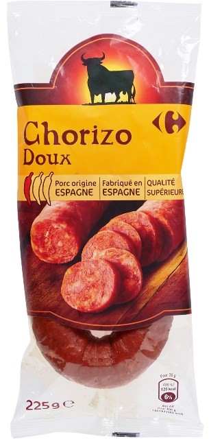 CHORIZO DOUX 225g