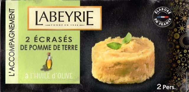 ÉCRASÉS DE POMME DE TERRE 300g