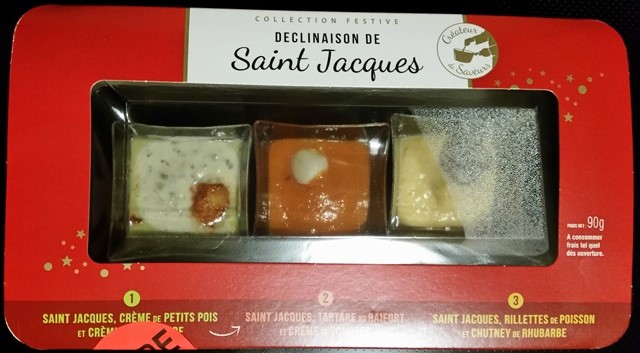 DÉCLINAISON DE SAINT JACQUES 90g
