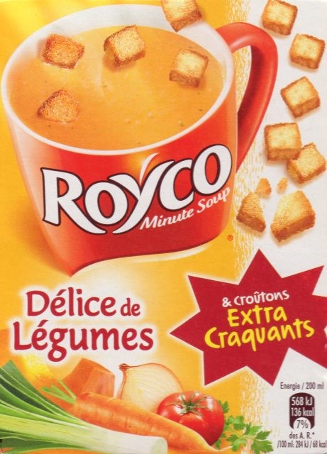 DÉLICE DE LÉGUMES (X3) 76,2g