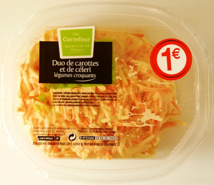 DUO DE CAROTTES ET DE CÉLERI 200g