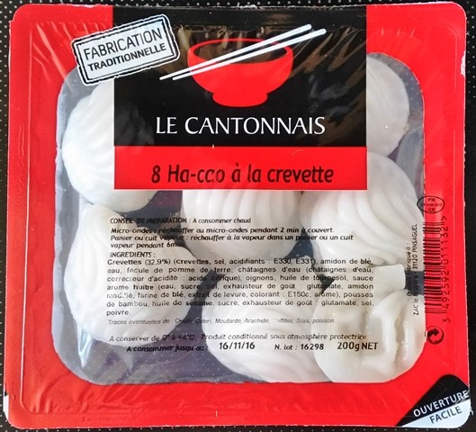 HA-CCO À LA CREVETTE (X8) 200g