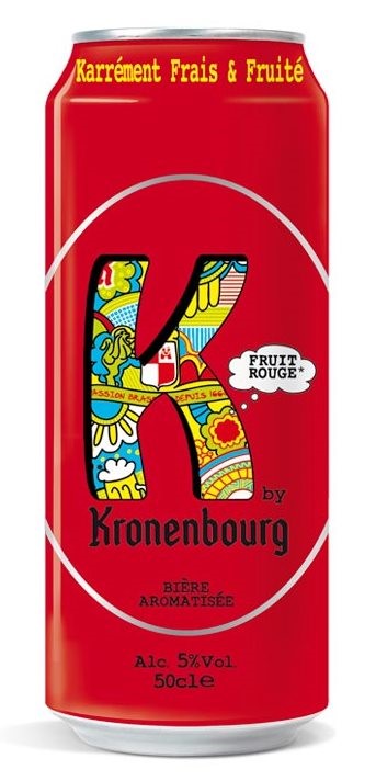 K KRONENBOURG FRUIT ROUGE 5% ALC. 50cl