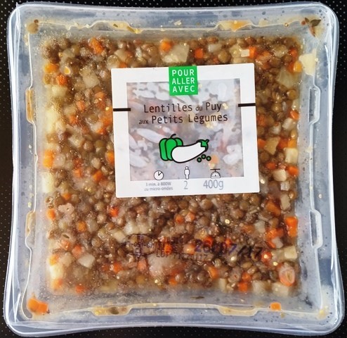 LENTILLES DU PUY AUX PETITS LÉGUMES 400g