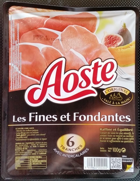 LES FINES ET FONDANTES (X6) 100g