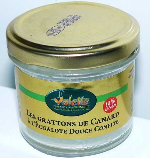 LES GRATTONS DE CANARD À L’ÉCHALOTE 90g