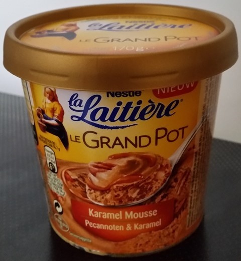 MOUSSE AU CARAMEL AUX NOIX DE PÉCAN 170g