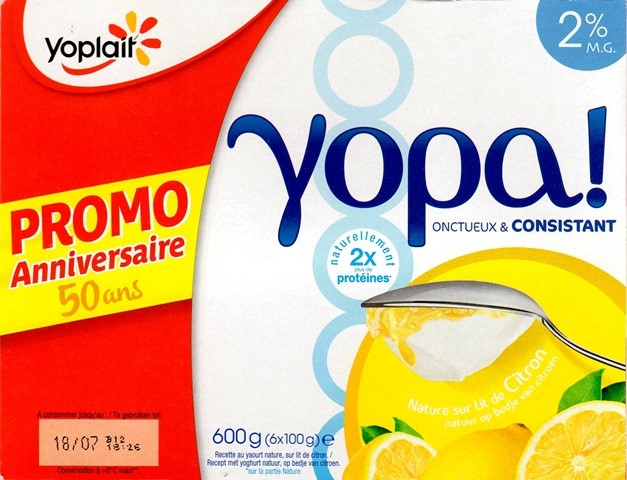 NATURE SUR LIT DE CITRON (X6) 600g