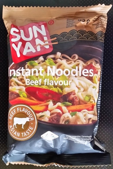 NOUILLES INSTANTANÉES SAVEUR BŒUF 85g