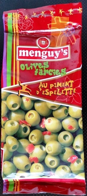 OLIVES FARCIES AU PIMENT D'ESPELETTE 320g
