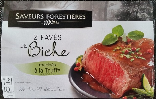 PAVÉS DE BITCHE MARINÉS À LA TRUFFE (x2) 250g