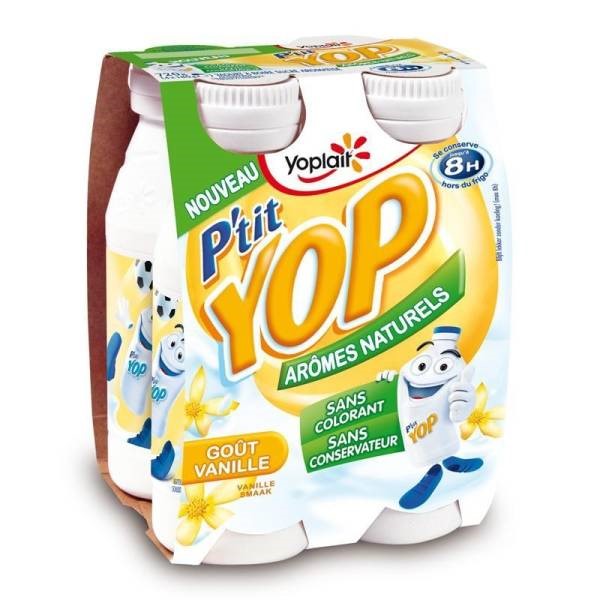 P’TIT YOP GOÛT VANILLE (x4) 720g